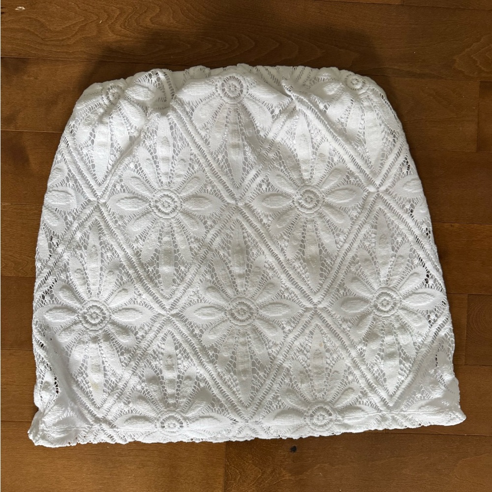 Lilly Pulitzer Elegant White Lace Shirt